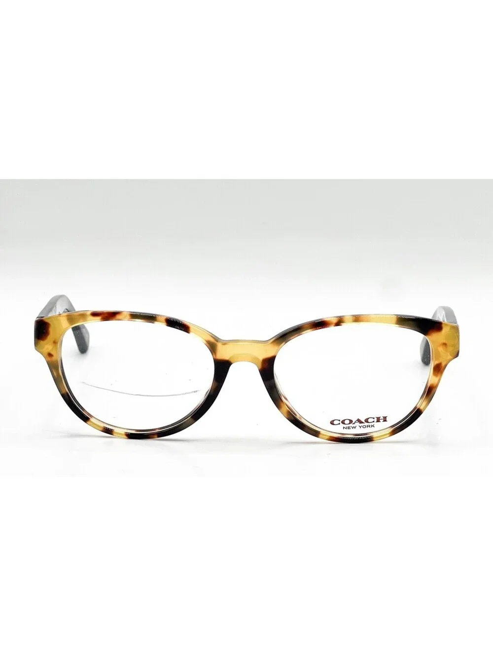 Coach HC 6069 5311 Tokyo Tortoise Black Cat Eye Eyeglass Frames 51-17-135